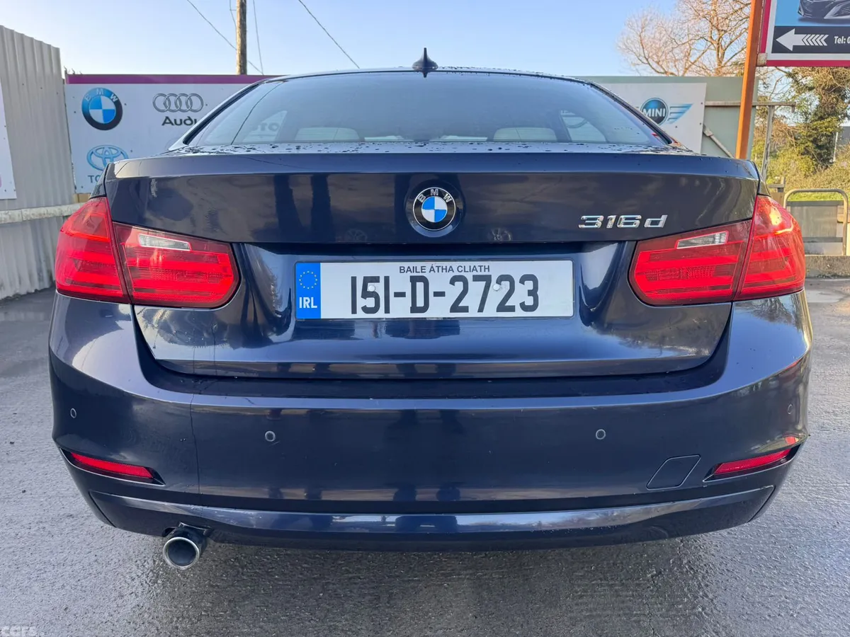 BMW 3-Series Saloon, Diesel, 2015, Blue