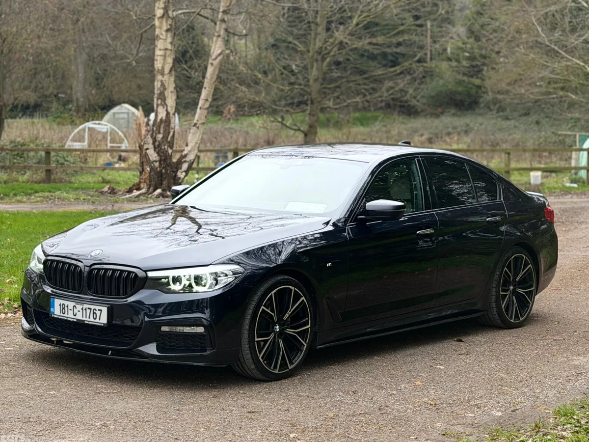 BMW 5-Series Saloon, Diesel, 2018, Black