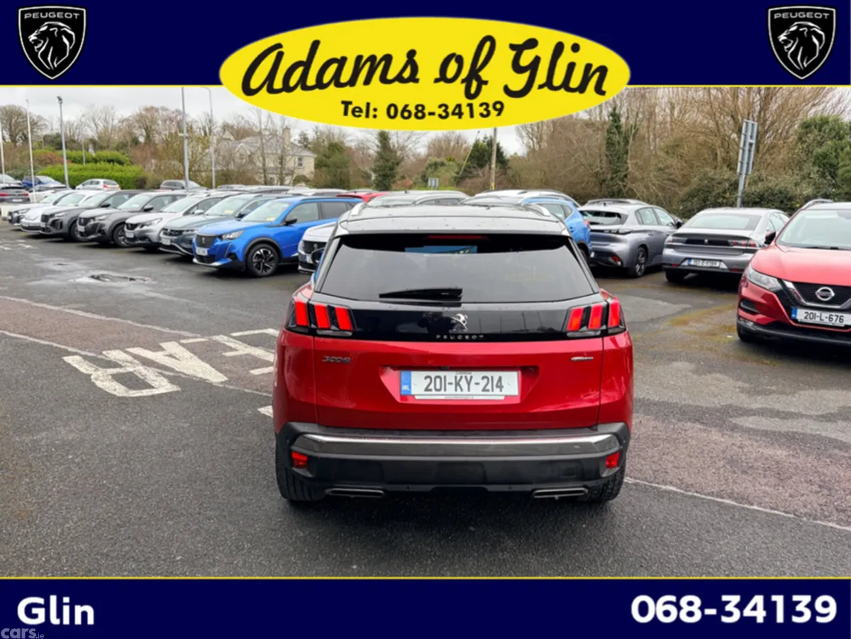 Peugeot 3008 SUV, Petrol, 2020, Red