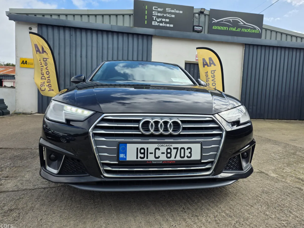 Audi A4 Saloon, Diesel, 2019, Black