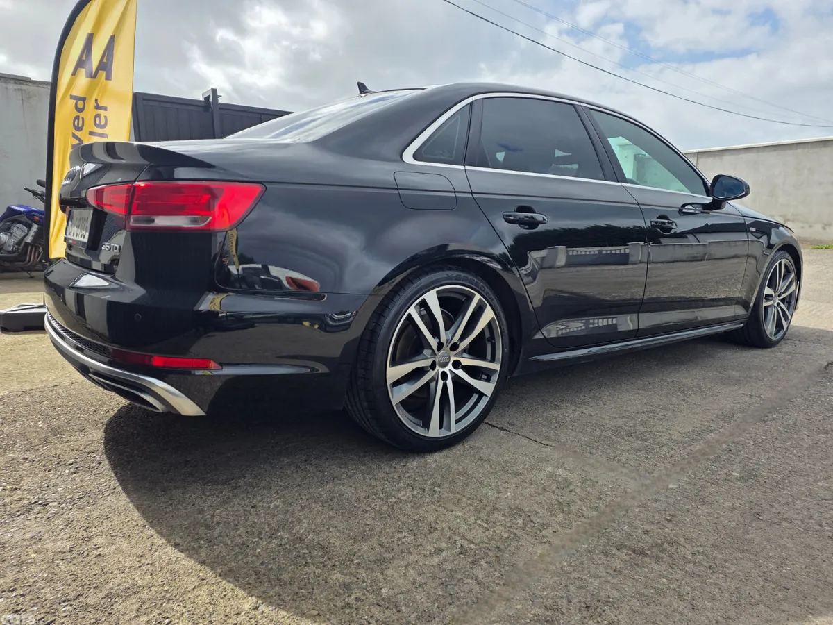 Audi A4 Saloon, Diesel, 2019, Black