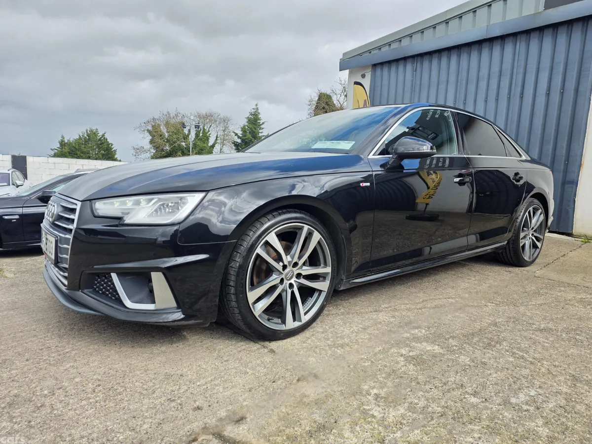 Audi A4 Saloon, Diesel, 2019, Black