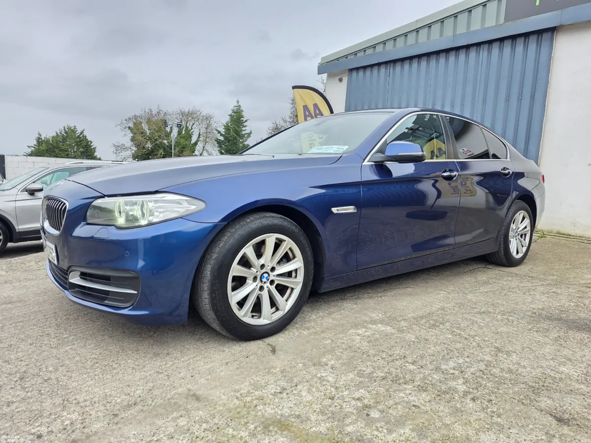 BMW 5-Series Saloon, Diesel, 2016, Blue
