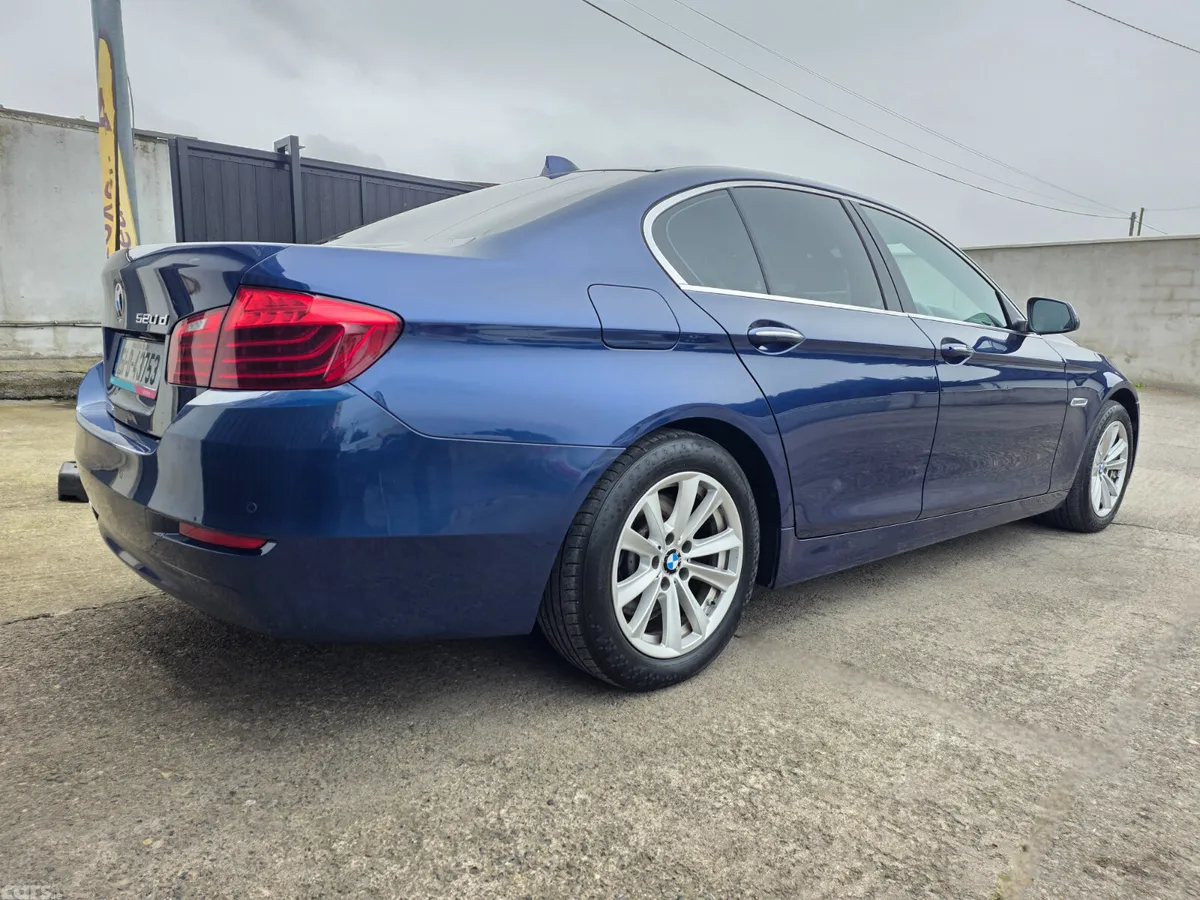 BMW 5-Series Saloon, Diesel, 2016, Blue