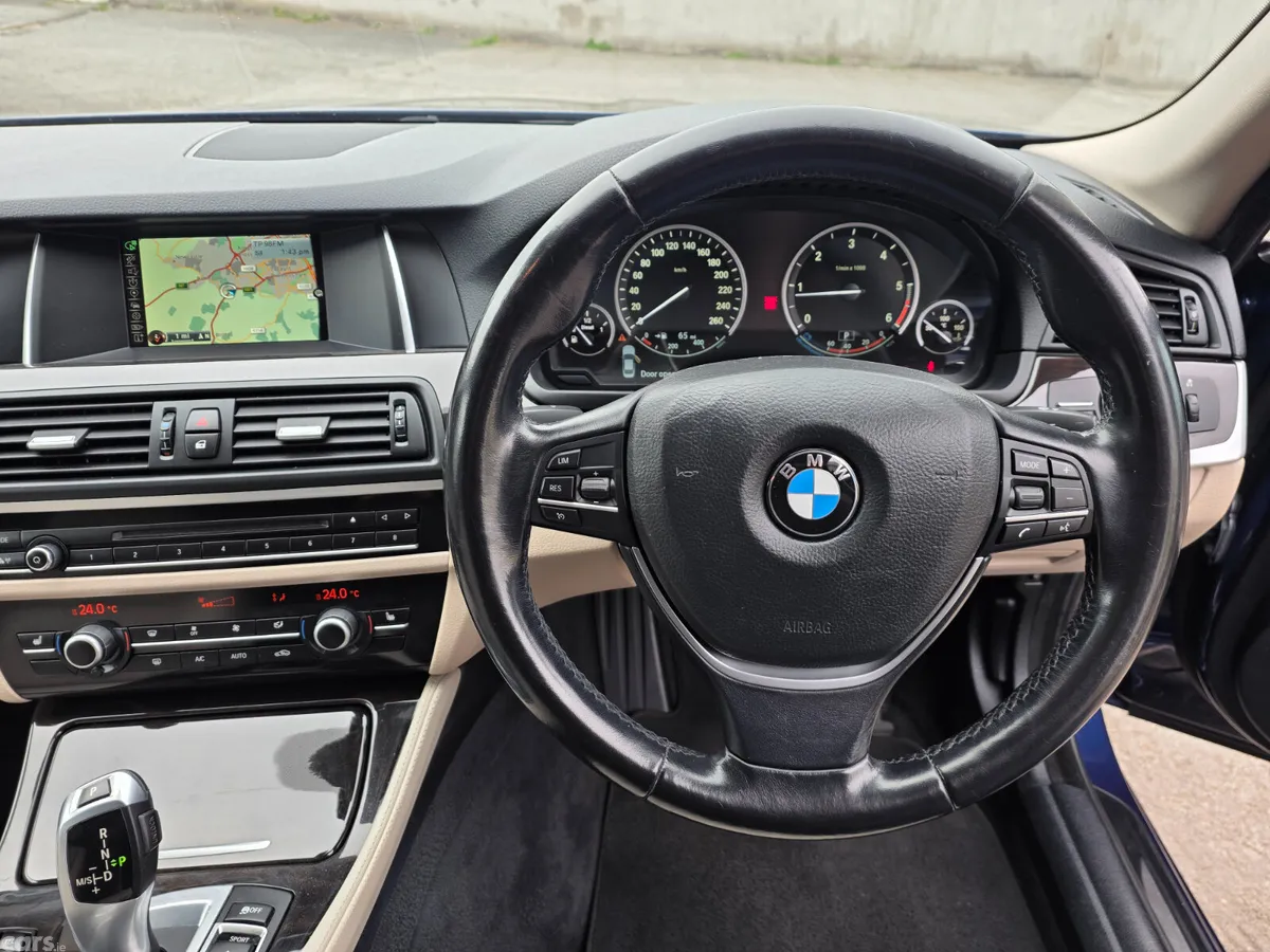 BMW 5-Series Saloon, Diesel, 2016, Blue