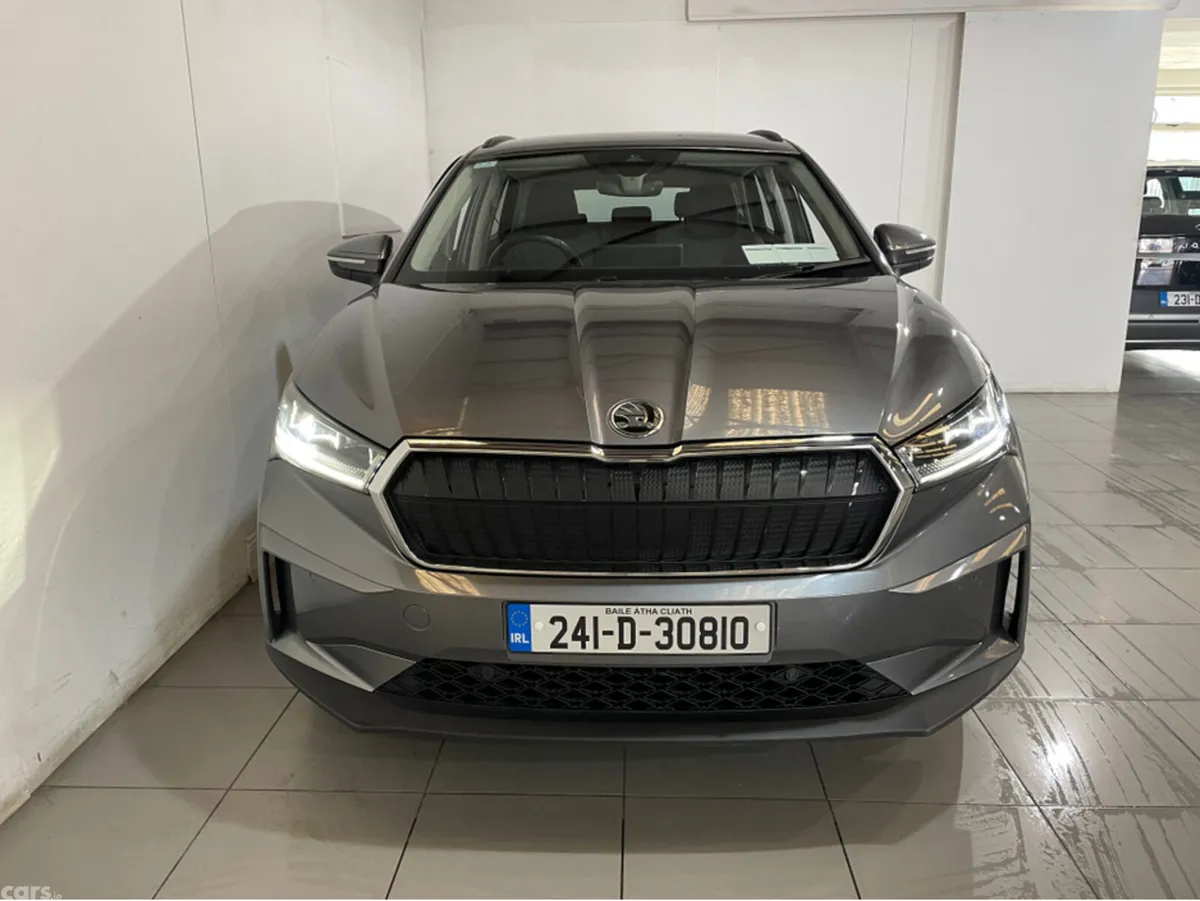 Skoda Enyaq SUV, Electric, 2024, Grey