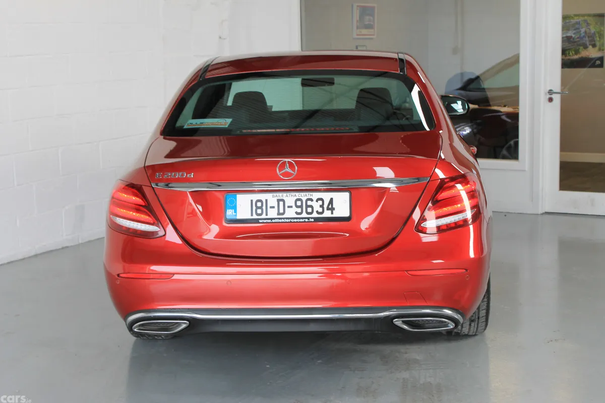 Mercedes-Benz E-Class Saloon, Diesel, 2018, Red