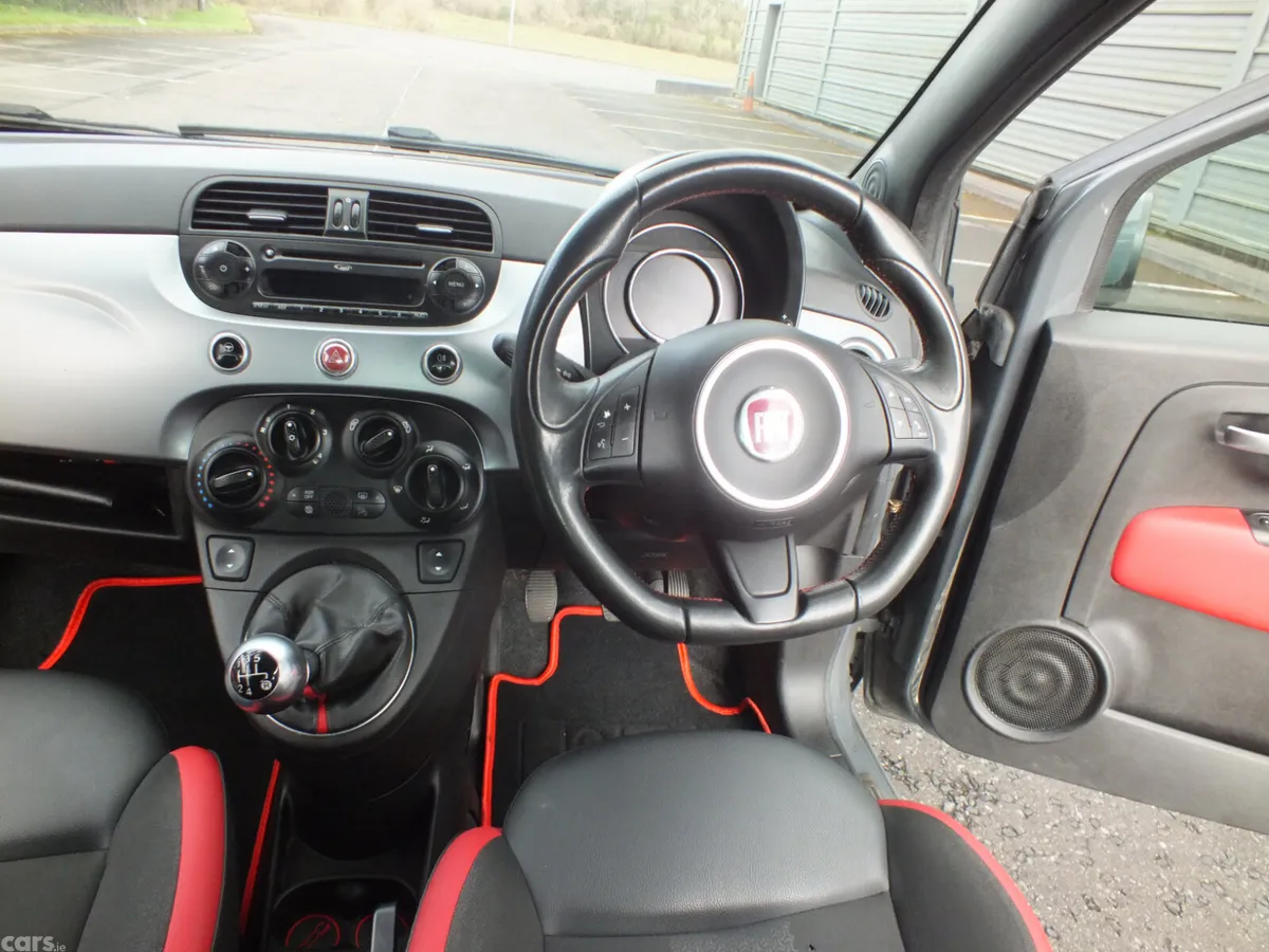 Fiat 500 Hatchback, Petrol, 2015, Grey