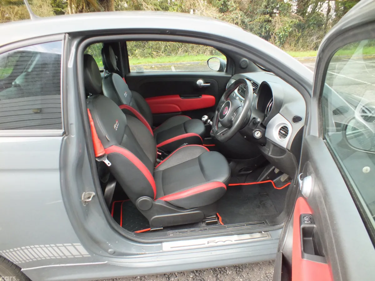 Fiat 500 Hatchback, Petrol, 2015, Grey