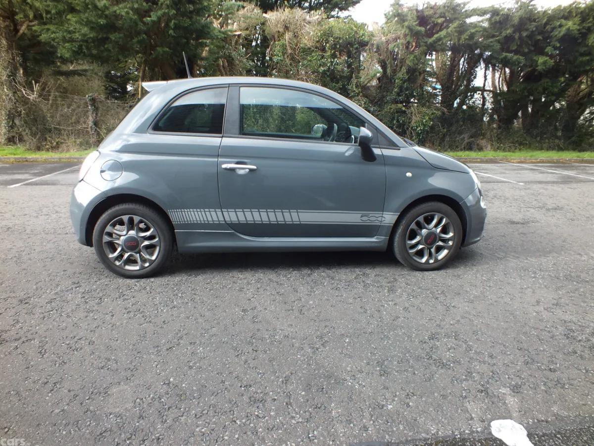 Fiat 500 Hatchback, Petrol, 2015, Grey