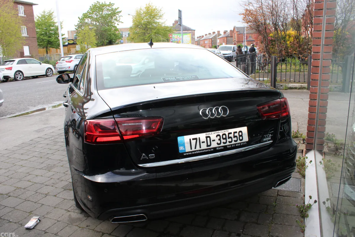 Audi A6 Saloon, Diesel, 2017, Black
