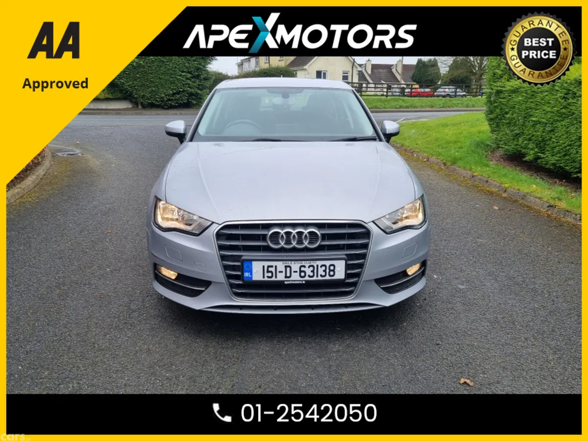 Audi A3 Hatchback, Diesel, 2015, Silver