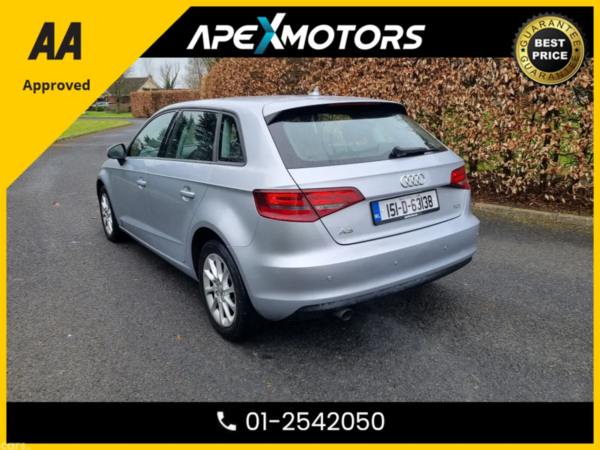 Audi A3 Hatchback, Diesel, 2015, Silver
