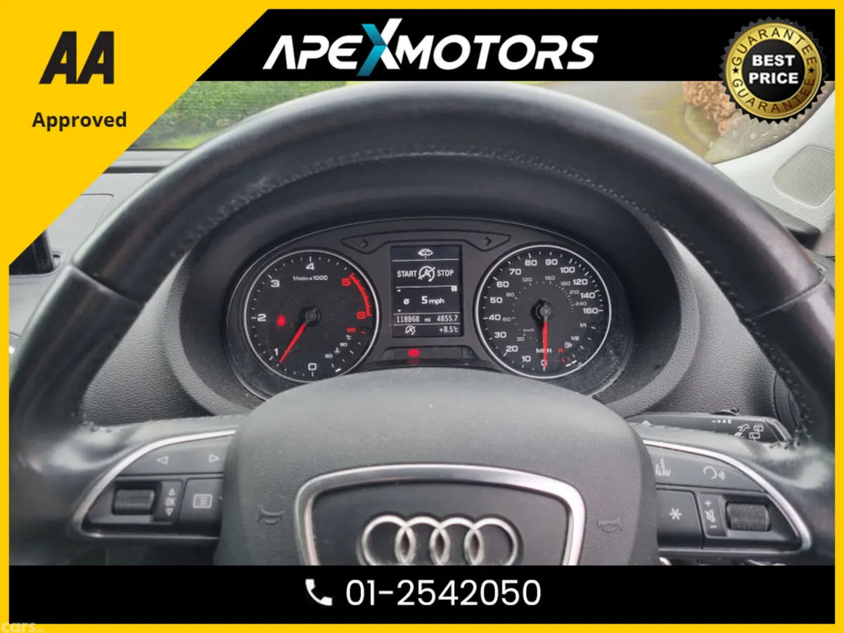 Audi A3 Hatchback, Diesel, 2015, Silver