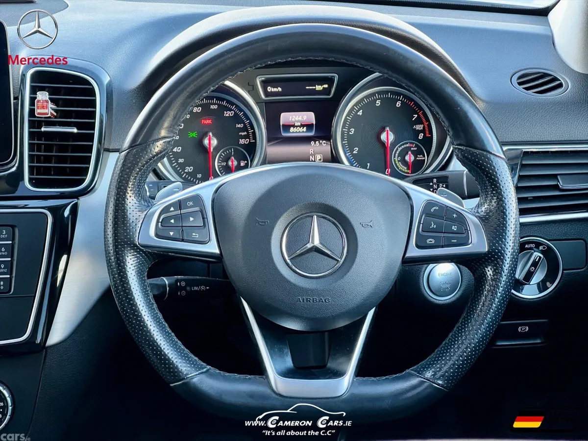 Mercedes-Benz GLE SUV, Petrol Plug-in Hybrid, 2016, Silver