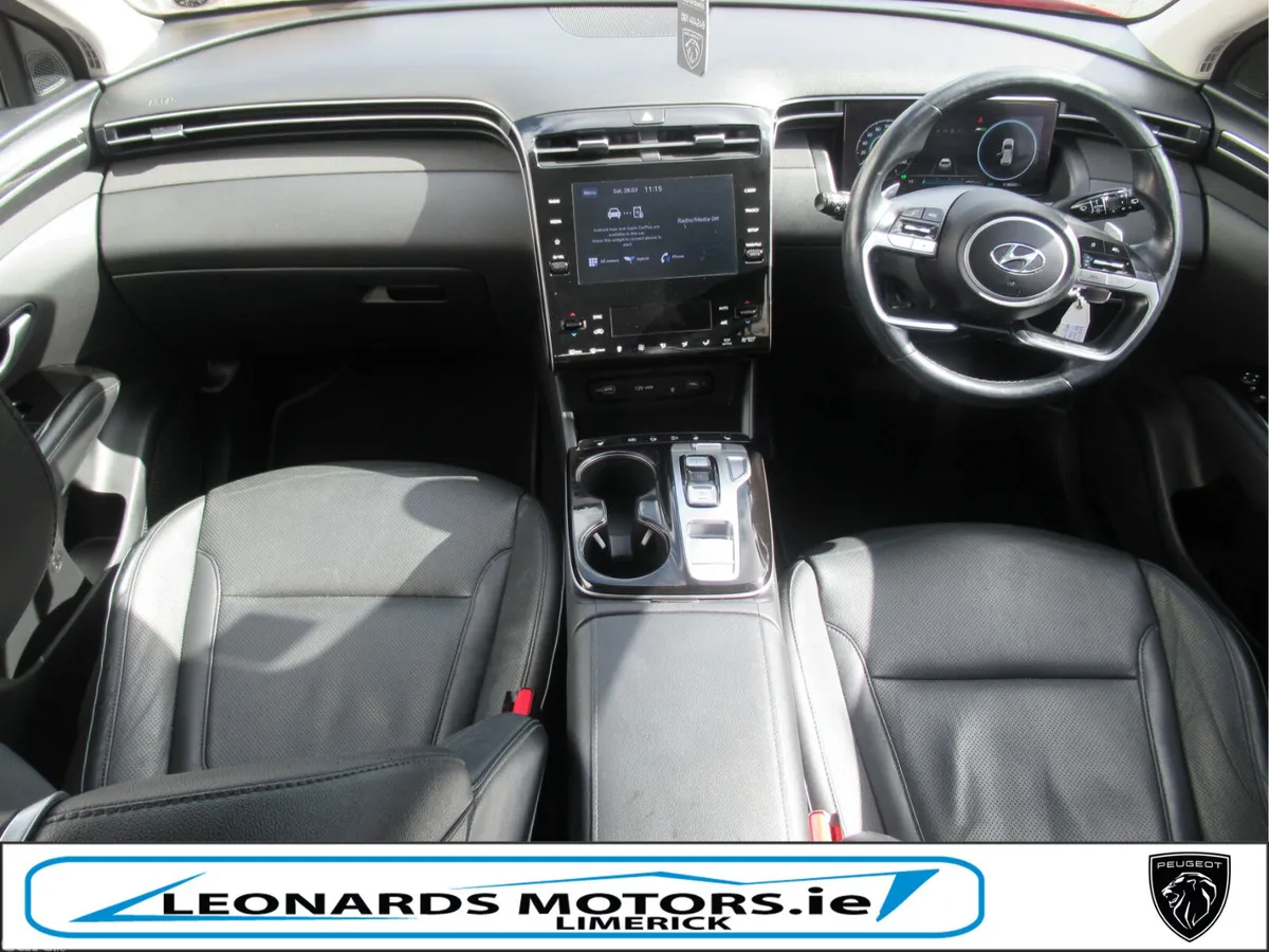 Hyundai Tucson SUV, Petrol Hybrid, 2021, Red