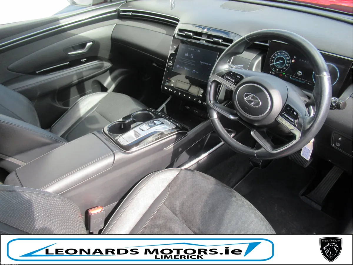 Hyundai Tucson SUV, Petrol Hybrid, 2021, Red