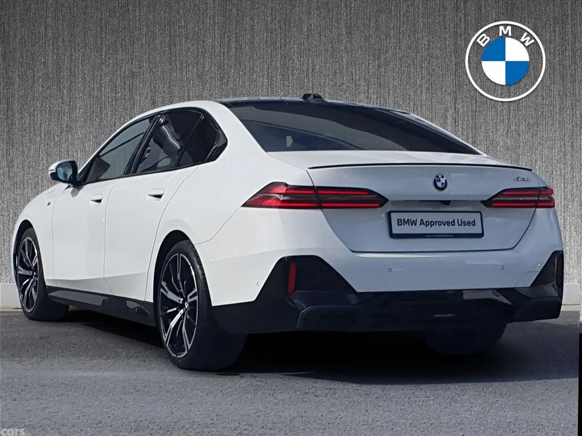 BMW 5-Series Saloon, Petrol, 2024, White