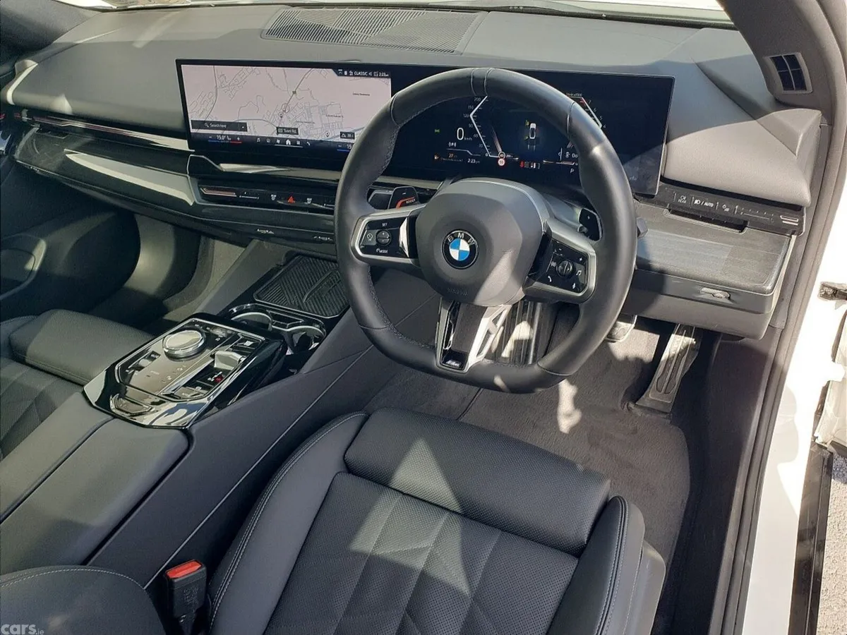 BMW 5-Series Saloon, Petrol, 2024, White