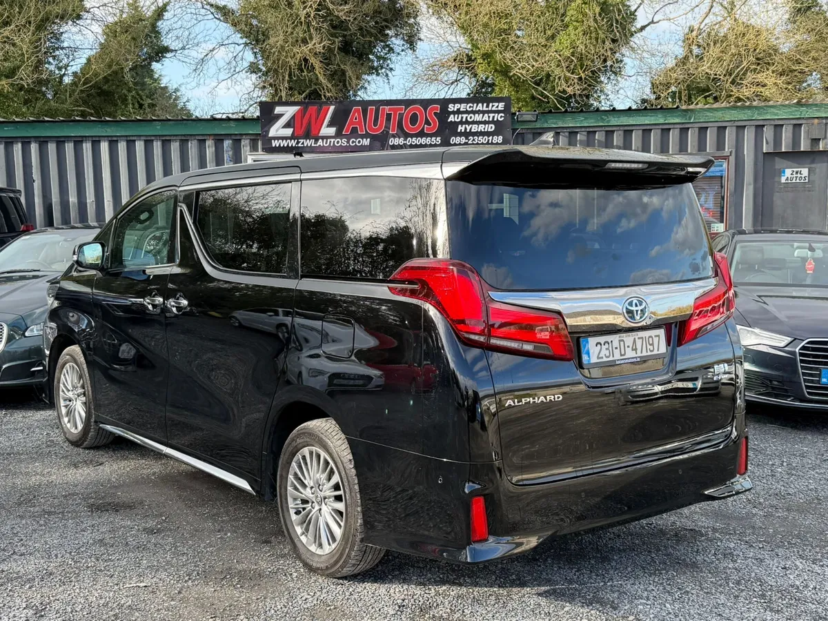 Toyota Alphard MPV, Petrol Hybrid, 2023, Black