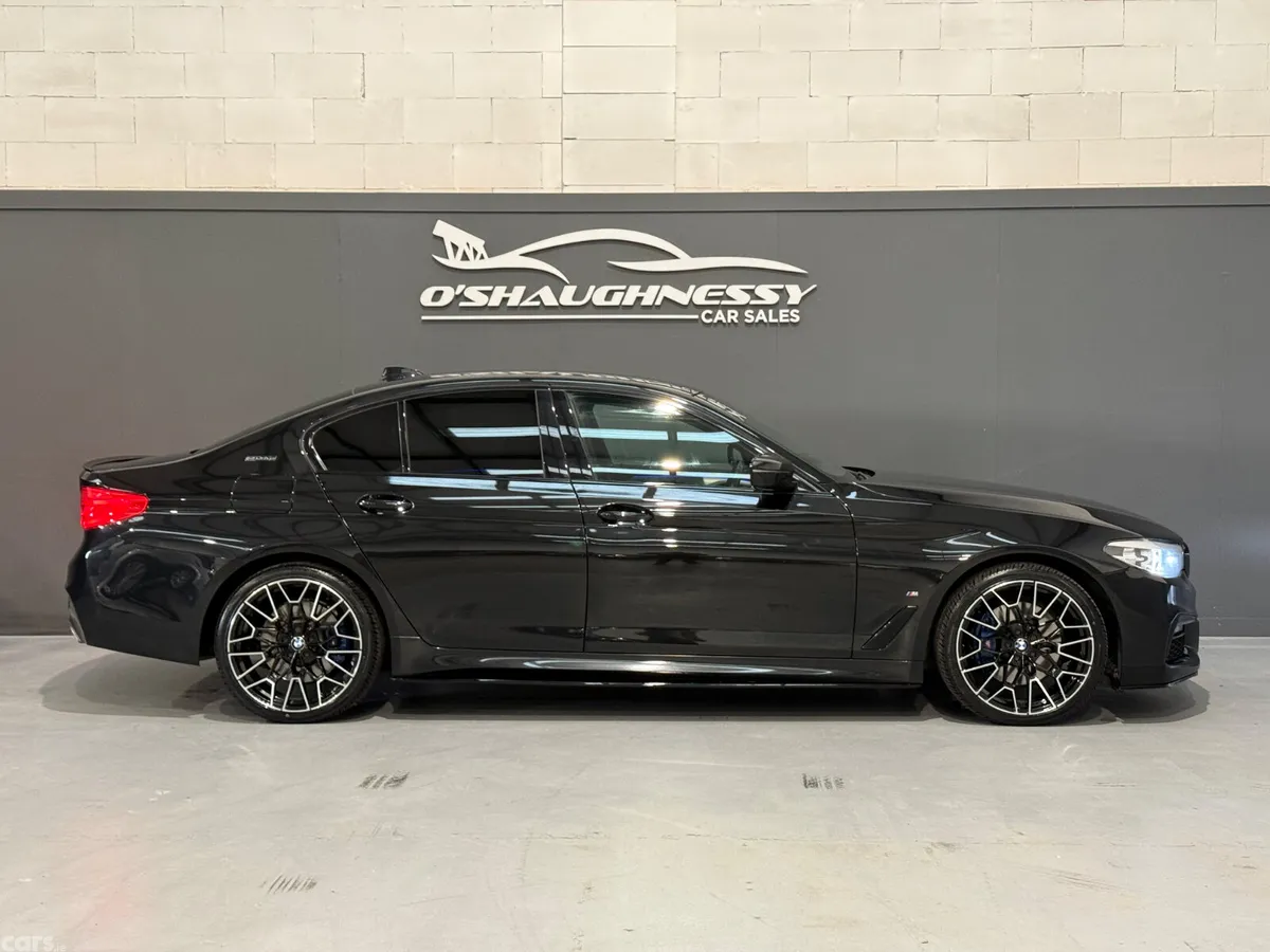 BMW 5-Series Saloon, Petrol Plug-in Hybrid, 2018, Black