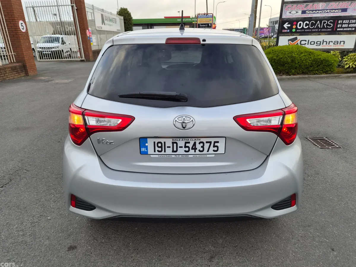 Toyota Vitz Hatchback, Petrol, 2019, Silver