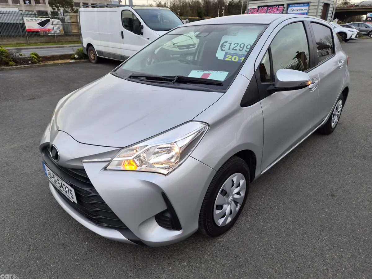 Toyota Vitz Hatchback, Petrol, 2019, Silver