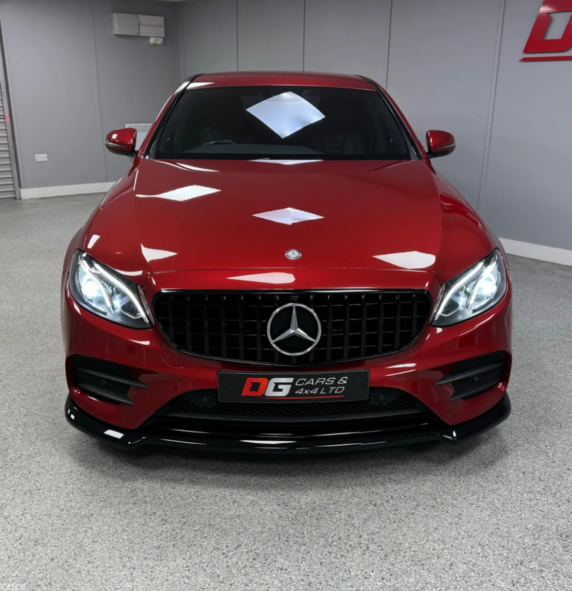 Mercedes-Benz E-Class Saloon, Diesel, 2017, Red