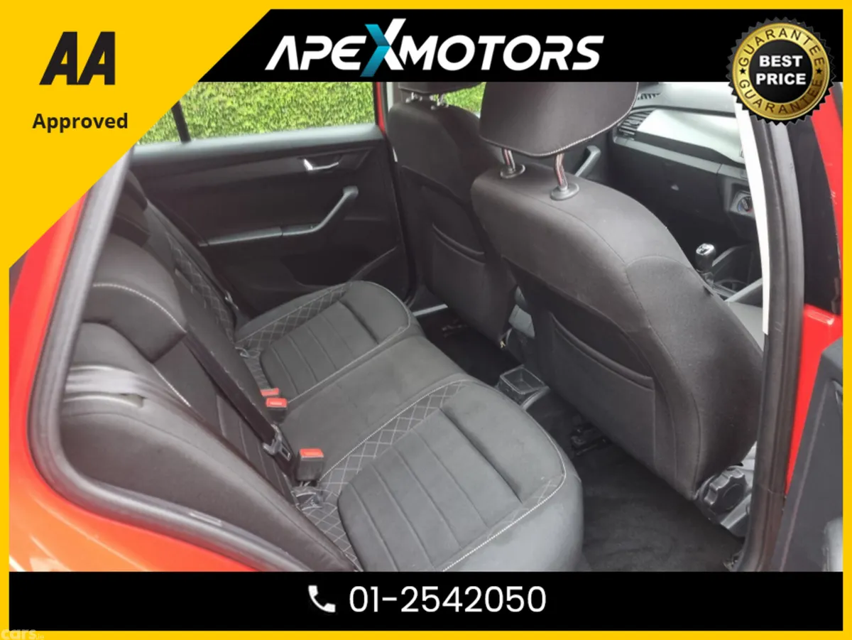 Skoda Fabia Hatchback, Petrol, 2017, Red