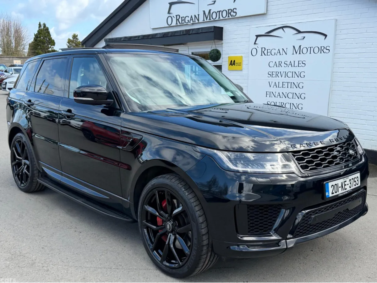 Land Rover Range Rover Sport Estate, Petrol Plug-in Hybrid, 2020, Black
