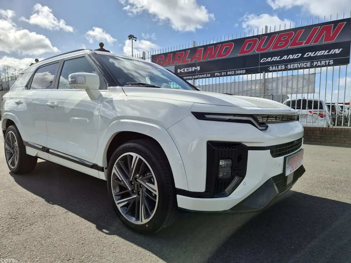 KGM Actyon SUV, Petrol Hybrid, 2026, White