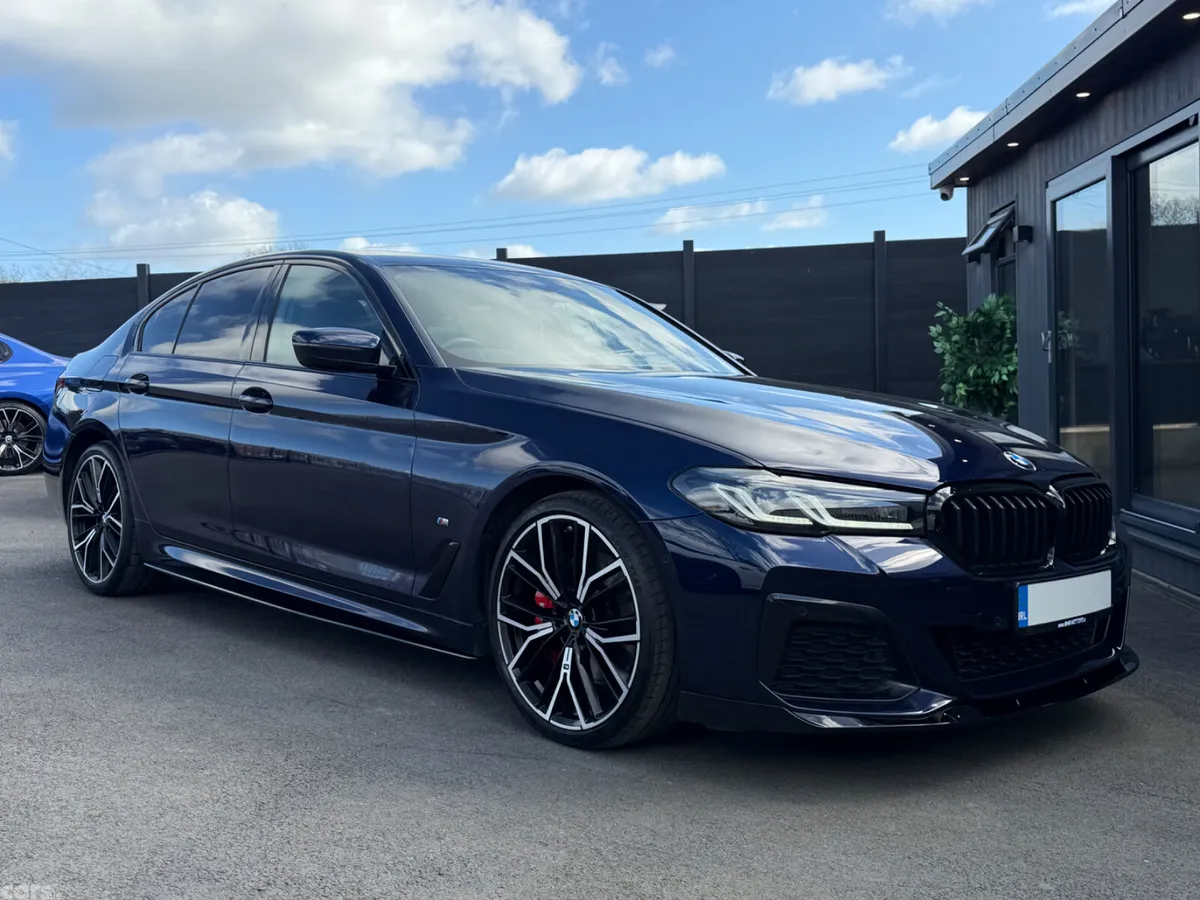 BMW 5-Series Saloon, Diesel, 2022, Blue