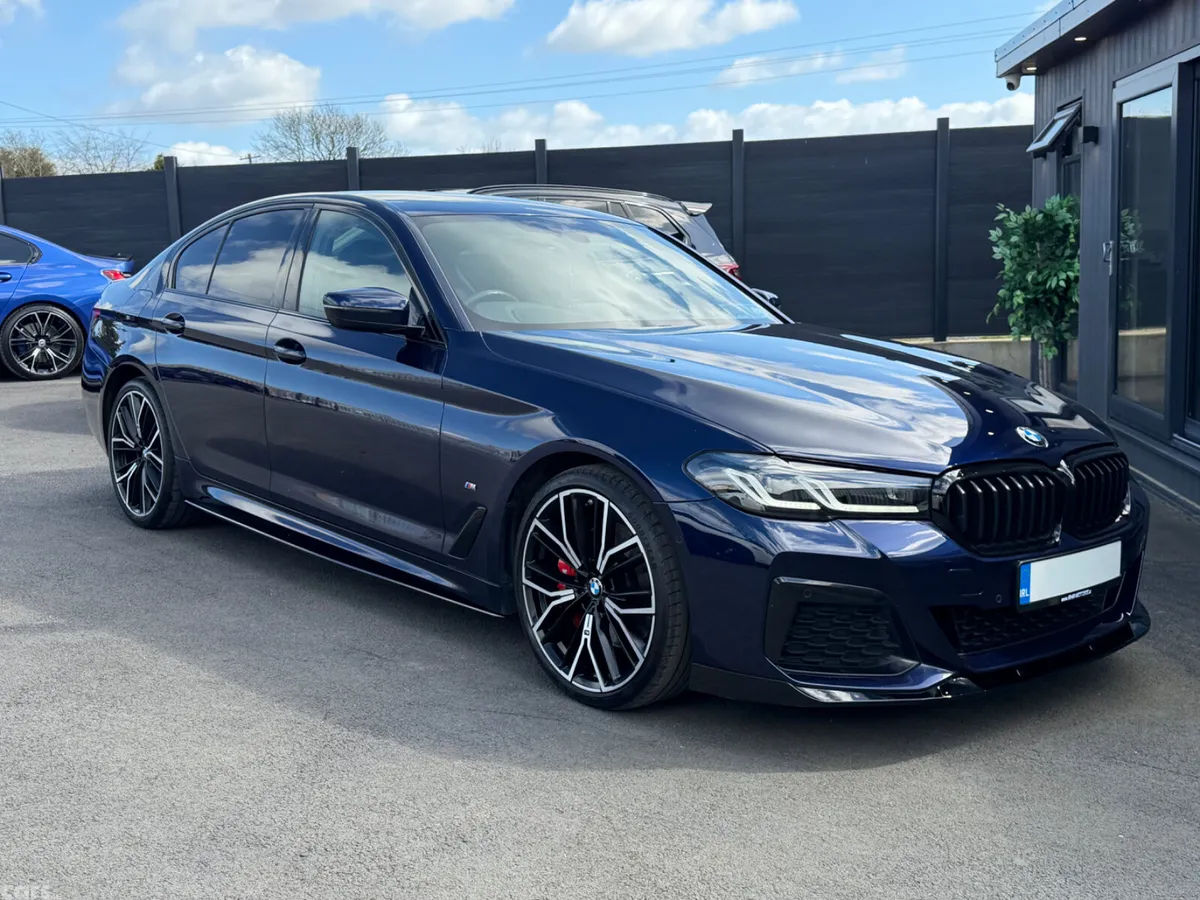 BMW 5-Series Saloon, Diesel, 2022, Blue