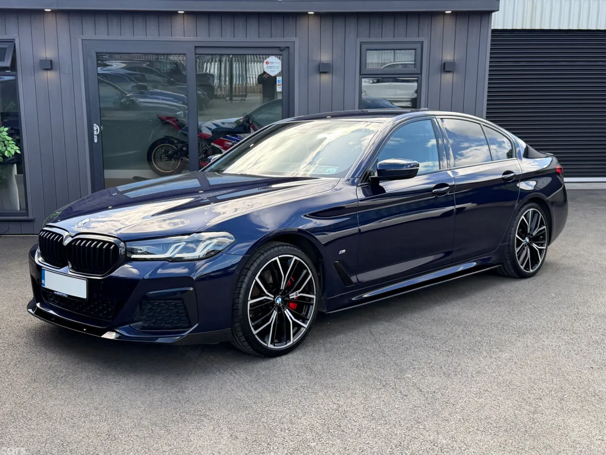 BMW 5-Series Saloon, Diesel, 2022, Blue