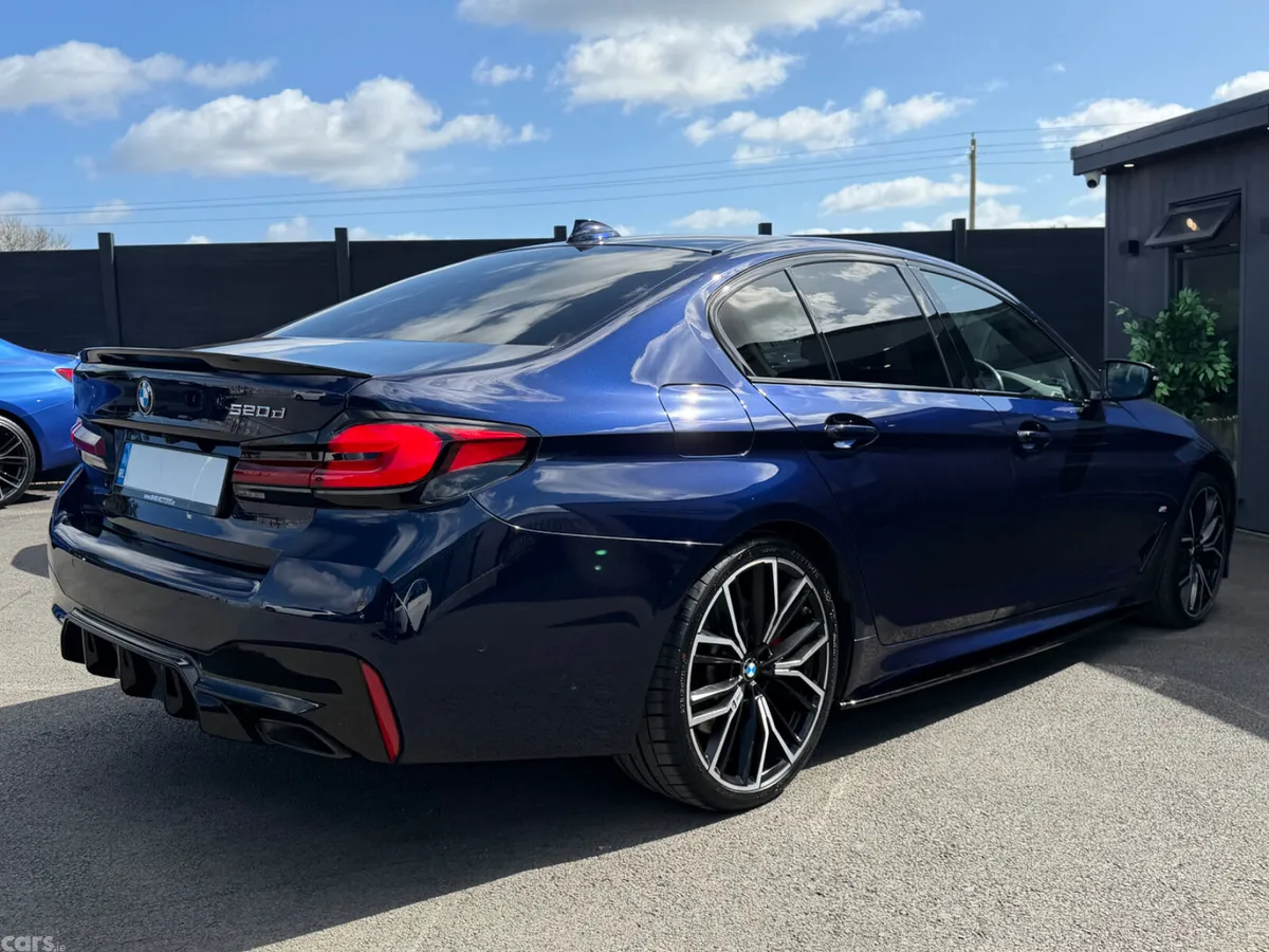 BMW 5-Series Saloon, Diesel, 2022, Blue
