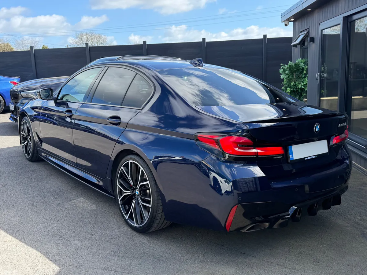 BMW 5-Series Saloon, Diesel, 2022, Blue
