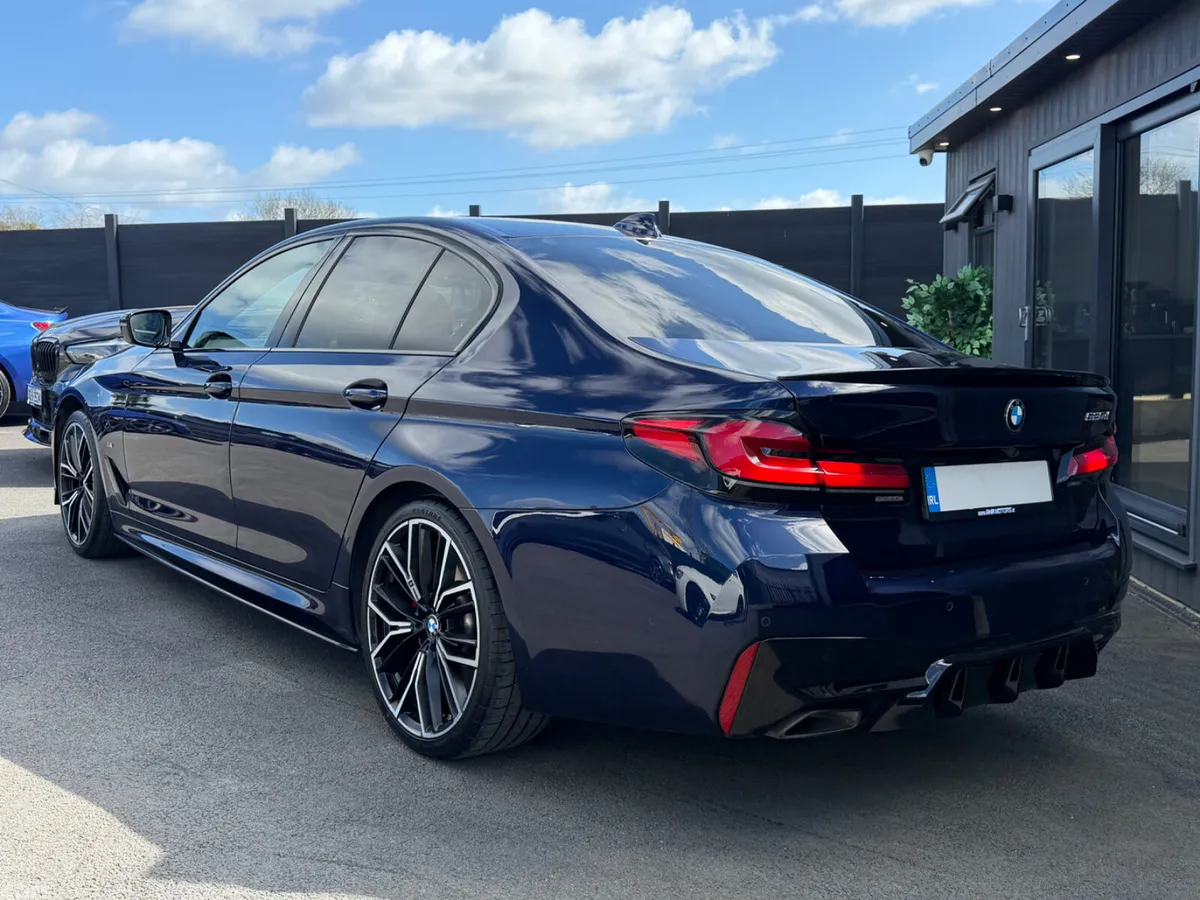 BMW 5-Series Saloon, Diesel, 2022, Blue