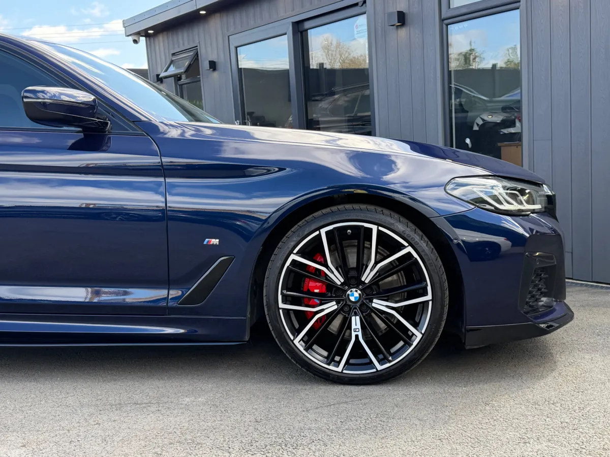 BMW 5-Series Saloon, Diesel, 2022, Blue