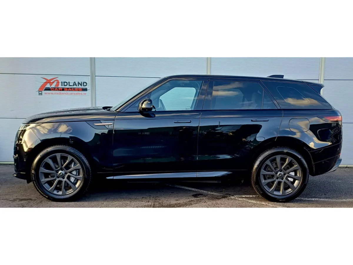 Land Rover Range Rover Sport SUV, Petrol Plug-in Hybrid, 2025, Black