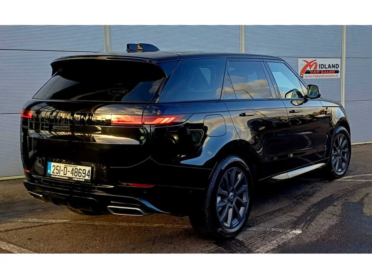 Land Rover Range Rover Sport SUV, Petrol Plug-in Hybrid, 2025, Black