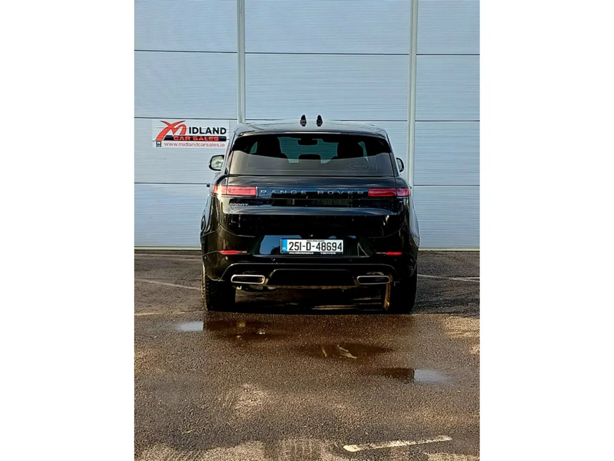 Land Rover Range Rover Sport SUV, Petrol Plug-in Hybrid, 2025, Black