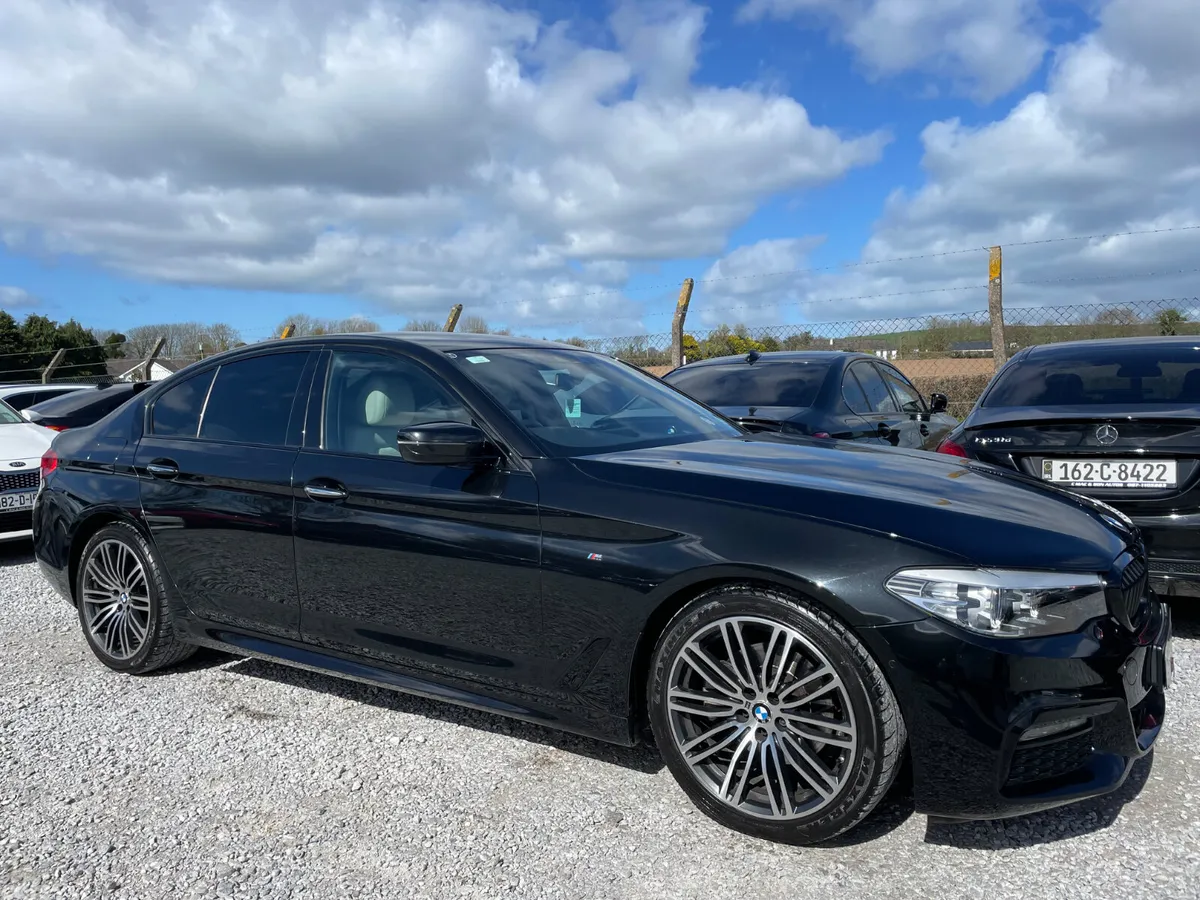 BMW 5-Series Saloon, Diesel, 2017, Black