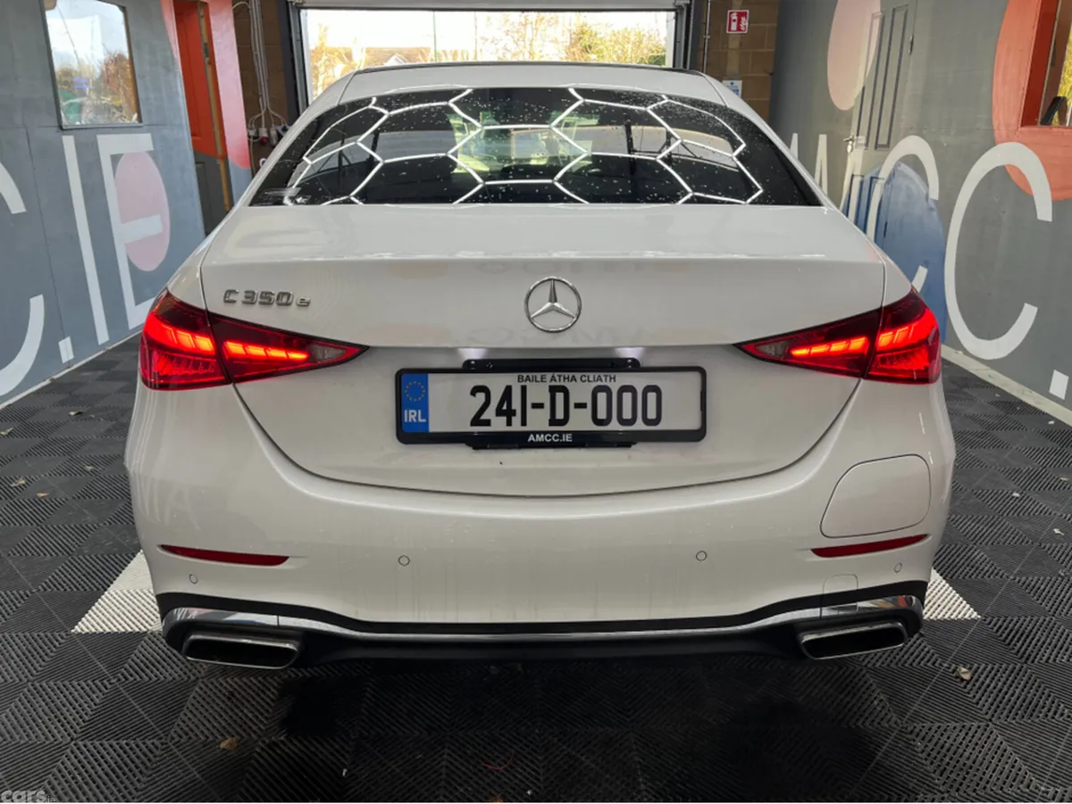 Mercedes-Benz C-Class Saloon, Petrol Plug-in Hybrid, 2024, White