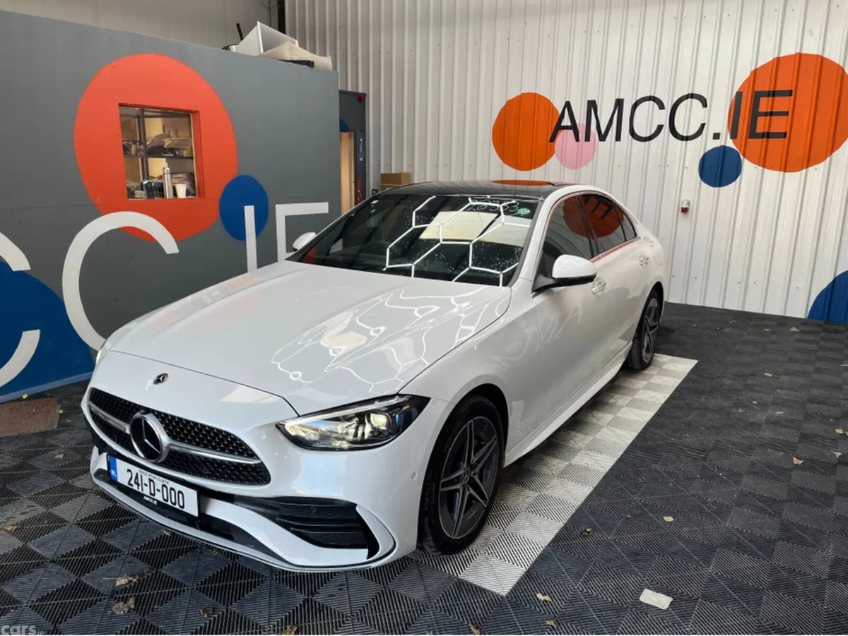 Mercedes-Benz C-Class Saloon, Petrol Plug-in Hybrid, 2024, White