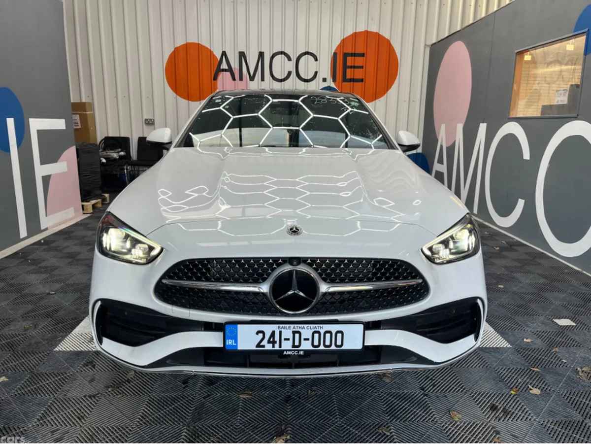 Mercedes-Benz C-Class Saloon, Petrol Plug-in Hybrid, 2024, White