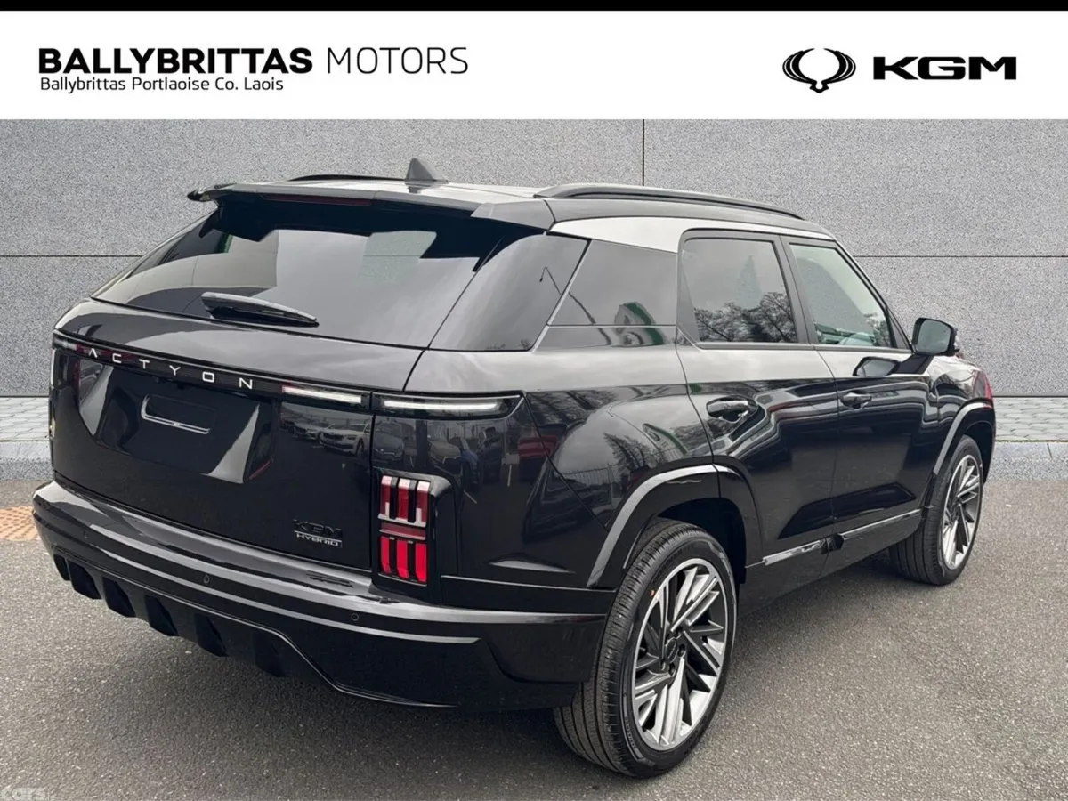KGM Actyon SUV, Petrol Hybrid, 2027, Black