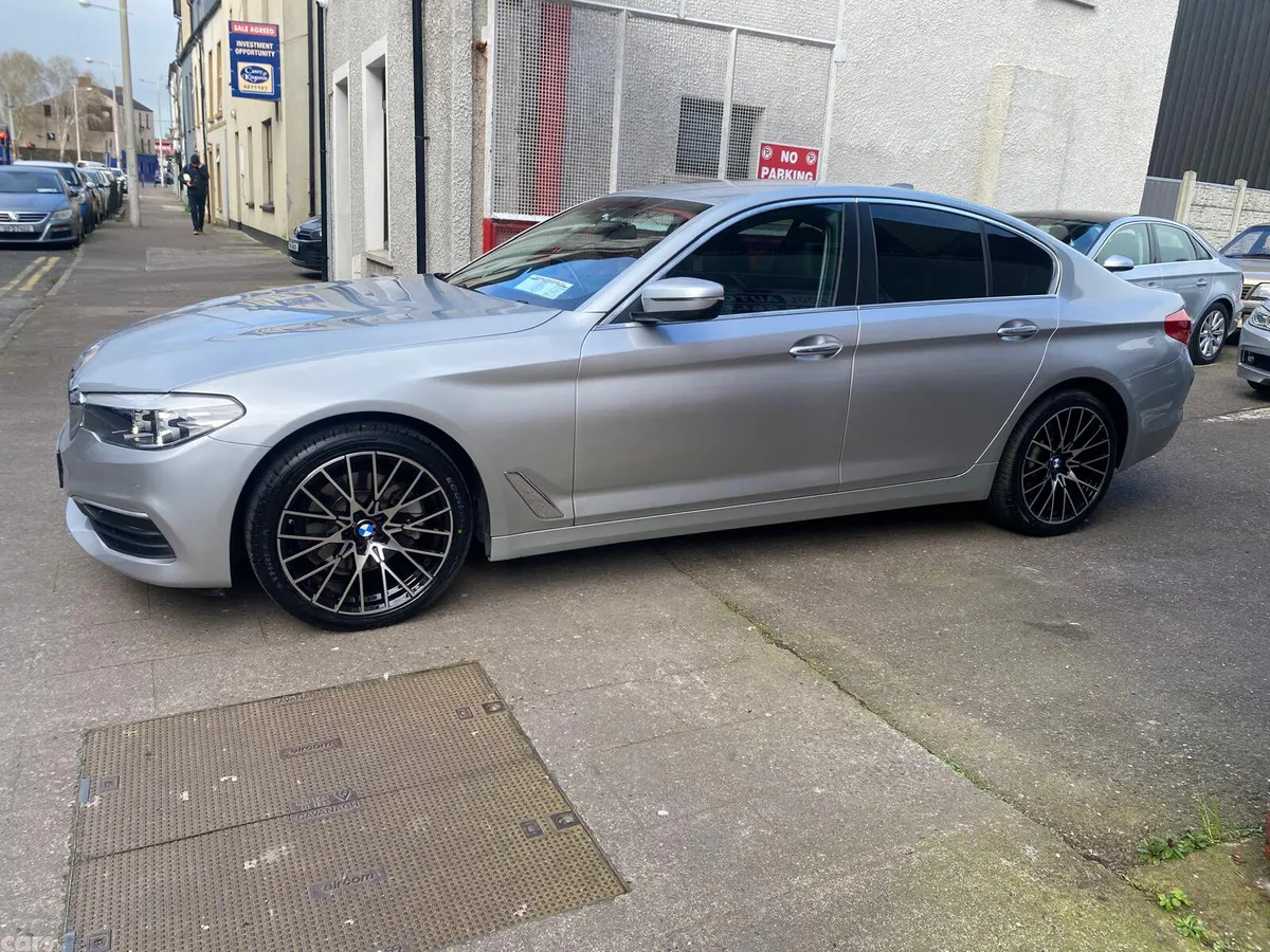 BMW 5-Series Saloon, Diesel, 2018, Grey