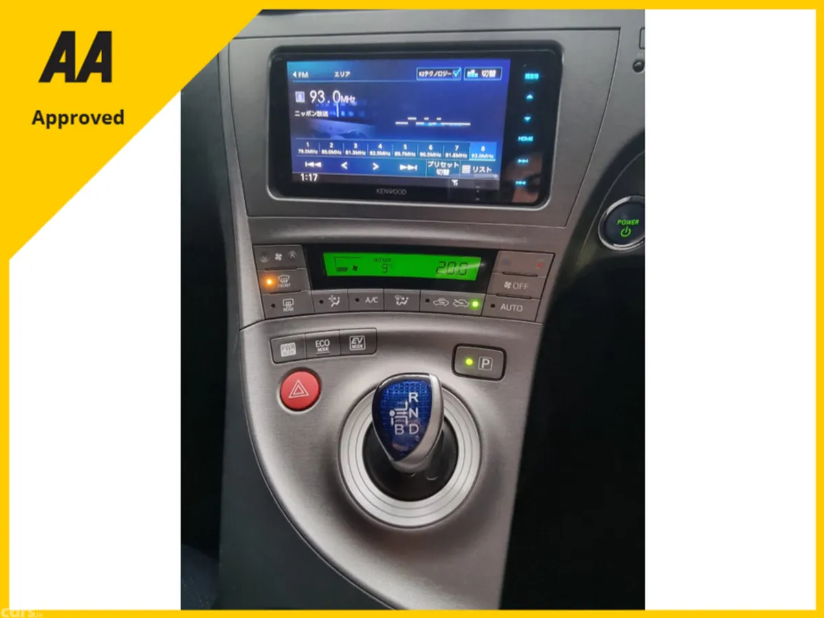 Toyota Prius Hatchback, Petrol Hybrid, 2014, Silver