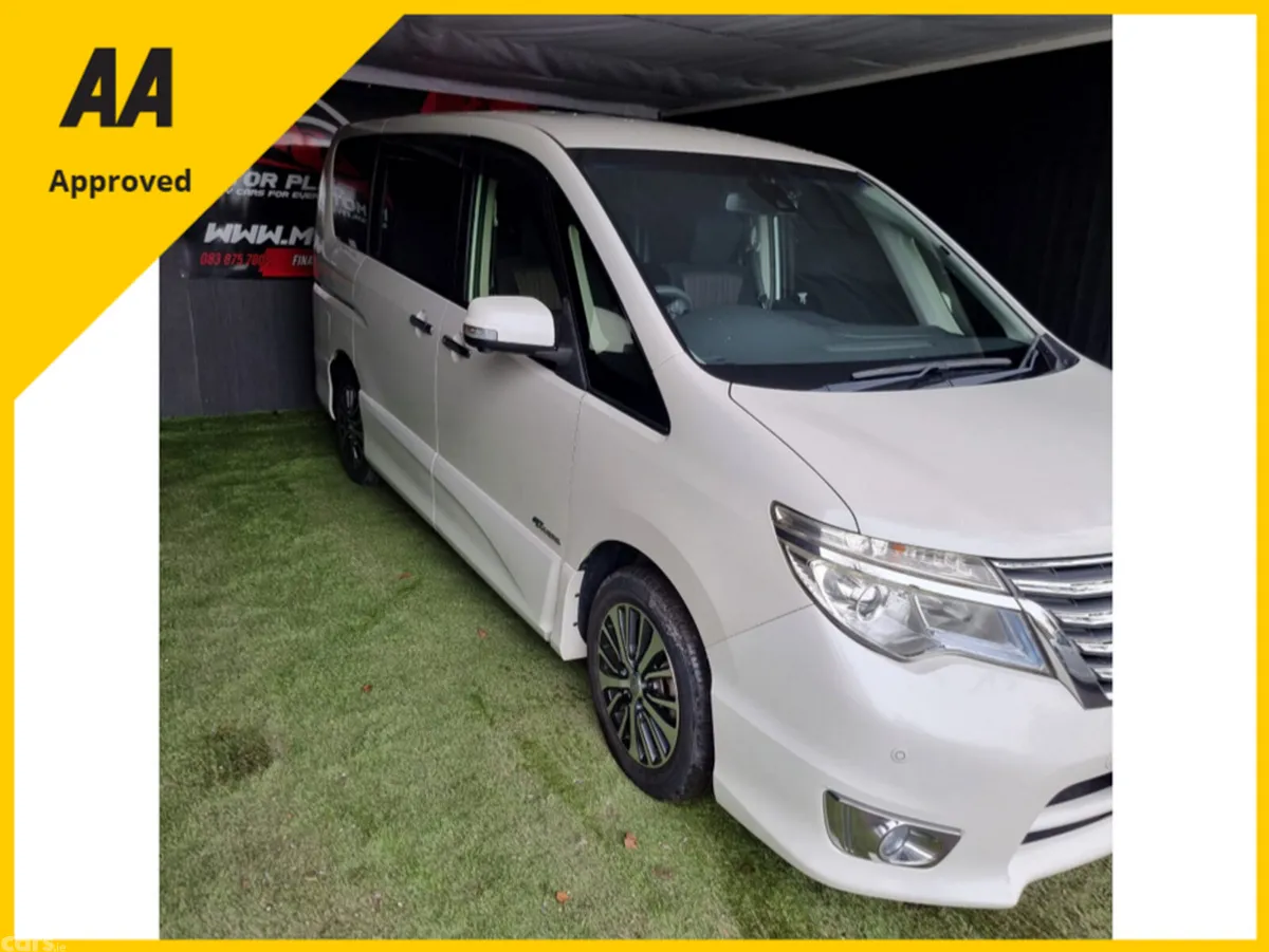 Nissan Serena MPV, Petrol Hybrid, 2014, White
