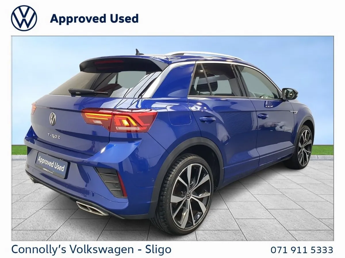 Volkswagen T-Roc SUV, Petrol, 2023, Blue
